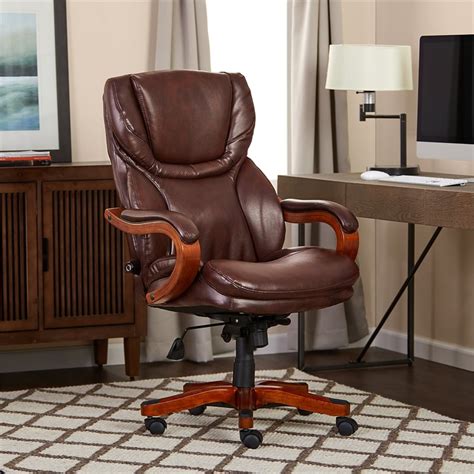 real leather office chairs executive