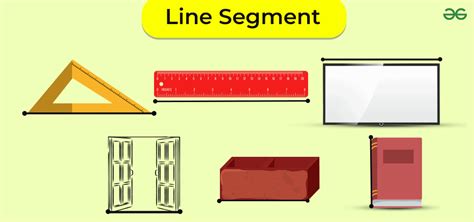 real life example of line segment in maths