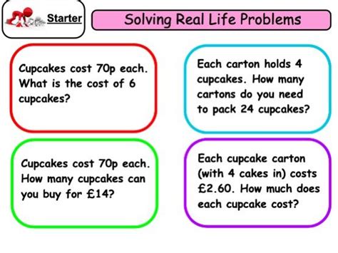 real life math problems examples