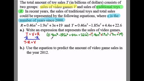 real life polynomial problems examples