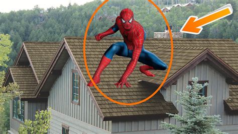 real life spider man caught on camera