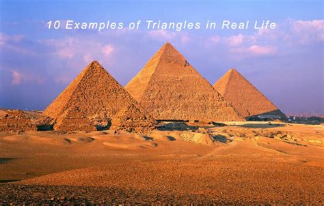 10 Real Life Examples of Triangles Daayri