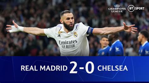 real madrid 2-0 chelsea