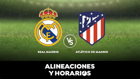 real madrid atlético de madrid donde ver