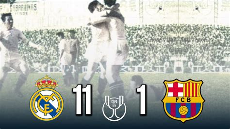 real madrid barcelona 11-1