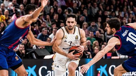 real madrid barcelona baloncesto hora