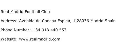 real madrid email address
