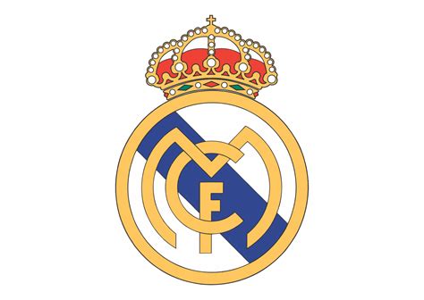 real madrid fc logo vector