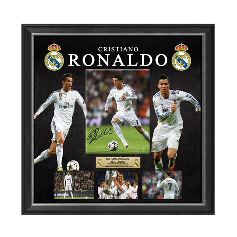 real madrid framed wall hanging