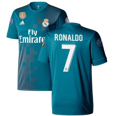 real madrid jersey 2017/18 ronaldo blue