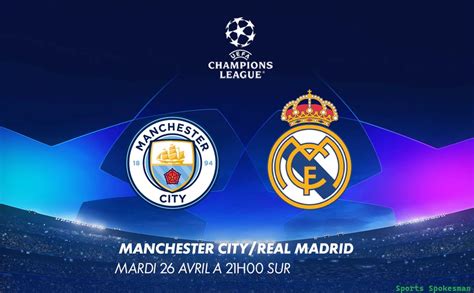 real madrid manchester city streaming gratuit