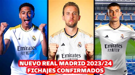 real madrid nuevos ficha