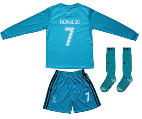 real madrid ronaldo jersey 2017 short and set