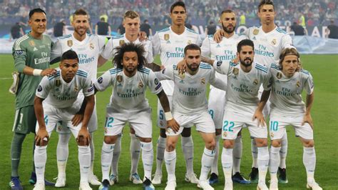 real madrid roster 2018/2019