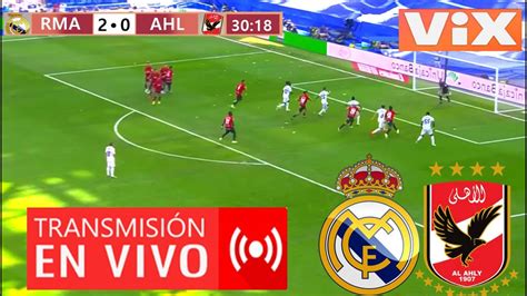 real madrid vs al ahly en vivo