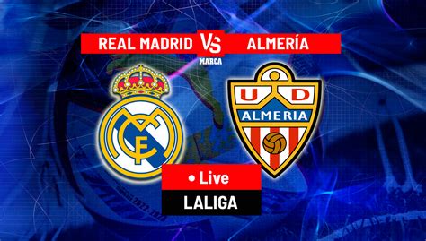 real madrid vs almeria live game