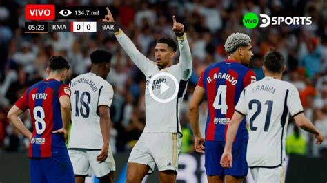 real madrid vs barcelona en directo online