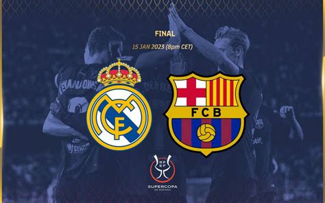 real madrid vs barcelona supercopa live