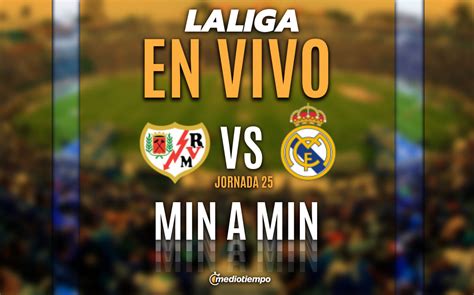 real madrid vs rayo vallecano en vivo