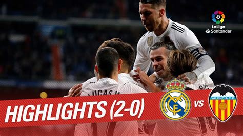 real madrid vs valencia cf match highlights