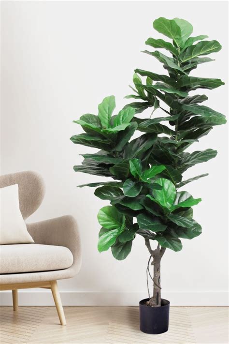 Real Touch Artificial Fiddle Leaf Tree