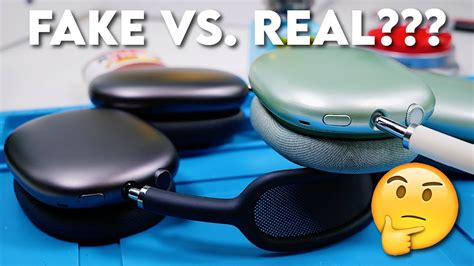 real vs fake airpods max