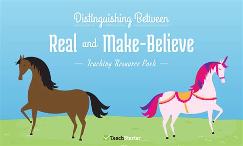 real vs make believe quiz for fun