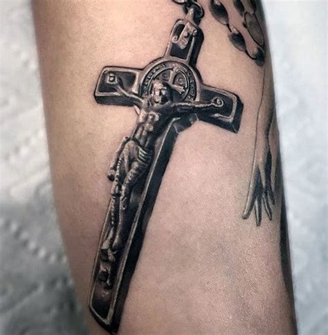 +21 Realistic Cross Tattoo Designs References