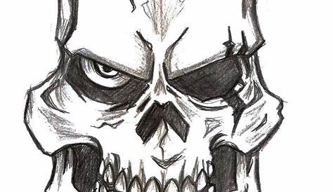 Pictures Of Drawings Of Skulls - Cliparts.co