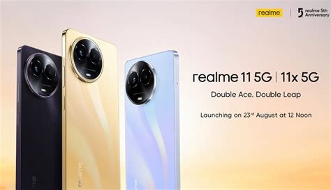 realme 11x launch date