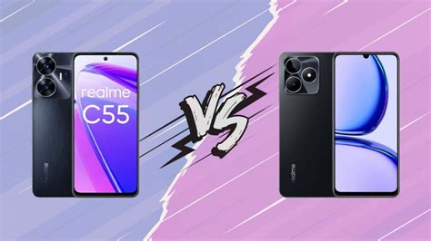 realme c53 x c55