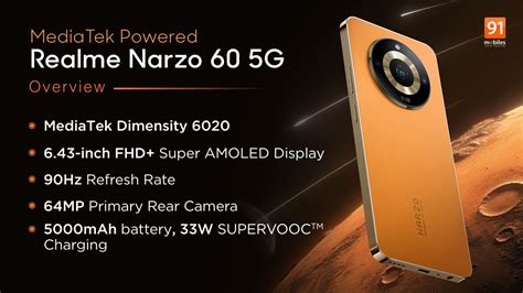 realme narzo 60 5g spec