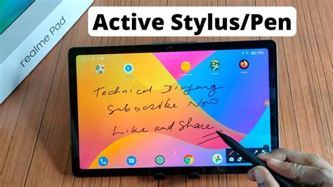 realme pad 2 stylus support