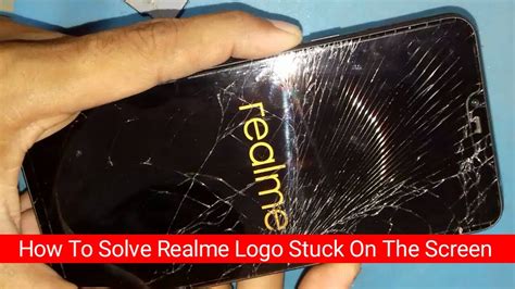 realme phone stuck at realme logo