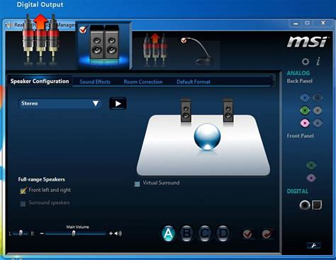 realtek audio console download msi
