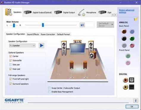 realtek audio high definition audio