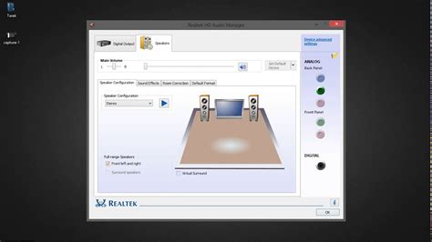 realtek audio manager equalizer