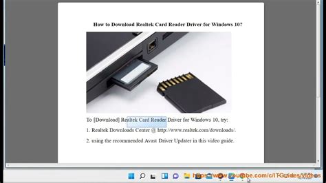 realtek card reader driver