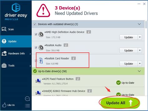 realtek card reader windows 11