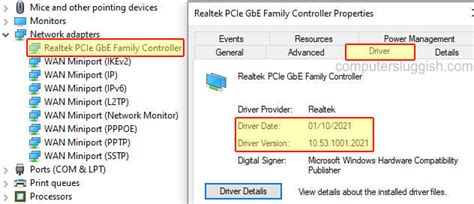 Realtek Network Adapter Drivers Windows 10