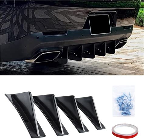 Rear Bumper Diffuser Aluminum