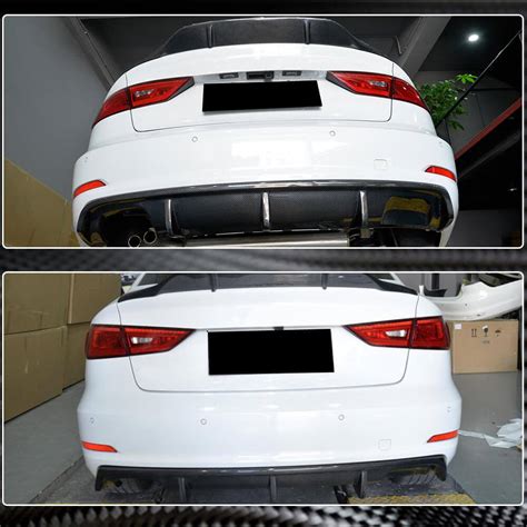 Rear Bumper Diffuser Audi A3