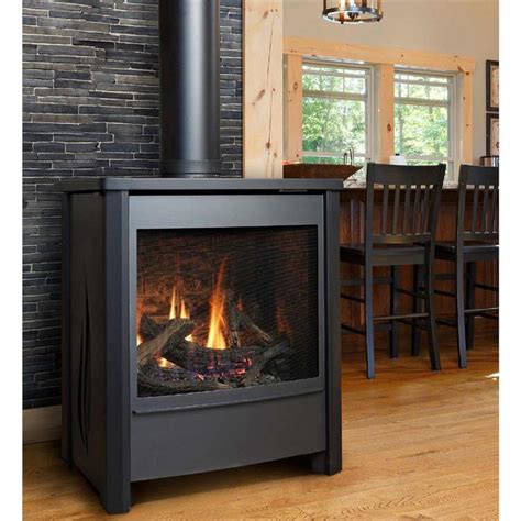 rear direct vent gas stove