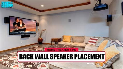 Rear In Wall Speaker Placement
