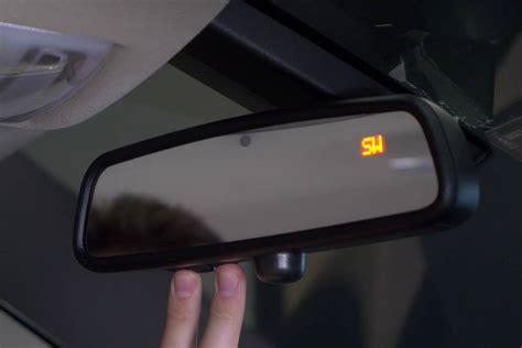 Rear View Mirror On Off Button