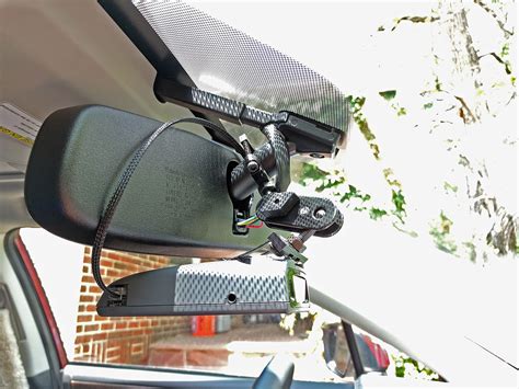 rear view mirror radar mount