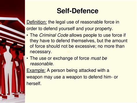 reasonable force criminal code
