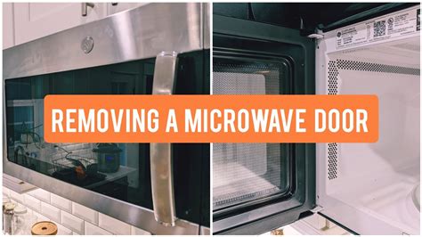 Reassembling the Microwave Door