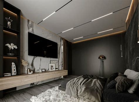 Recamara Con Muebles Negros