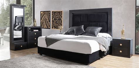 Recamara Muebles Negros